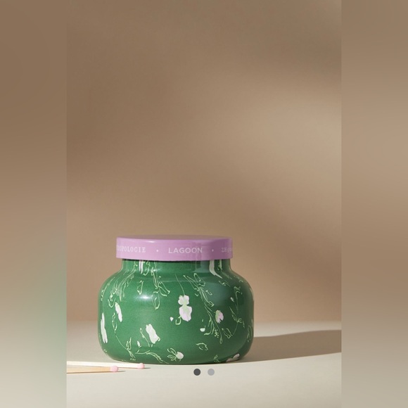 NEW - Anthropologie - Capri Blue Petite Glass Jar Candle - Lagoon - Picture 1 of 1